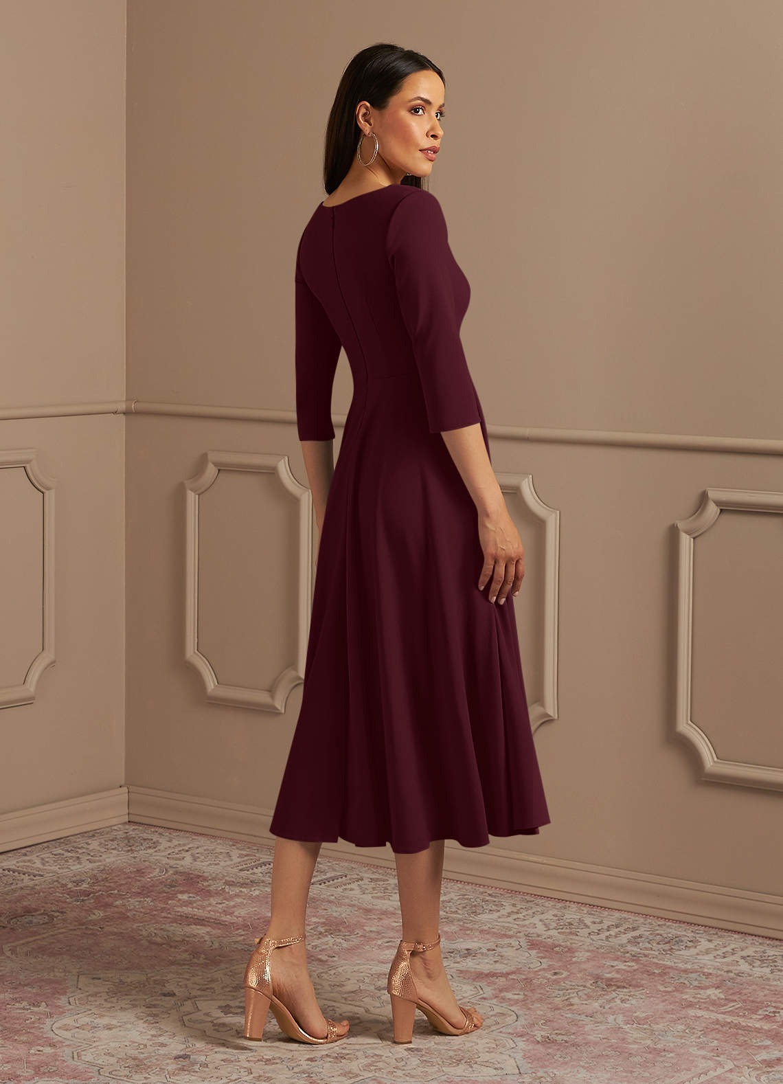 Cabernet Azazie Nassif Mother of the Bride Dress Mother of the Bride ...