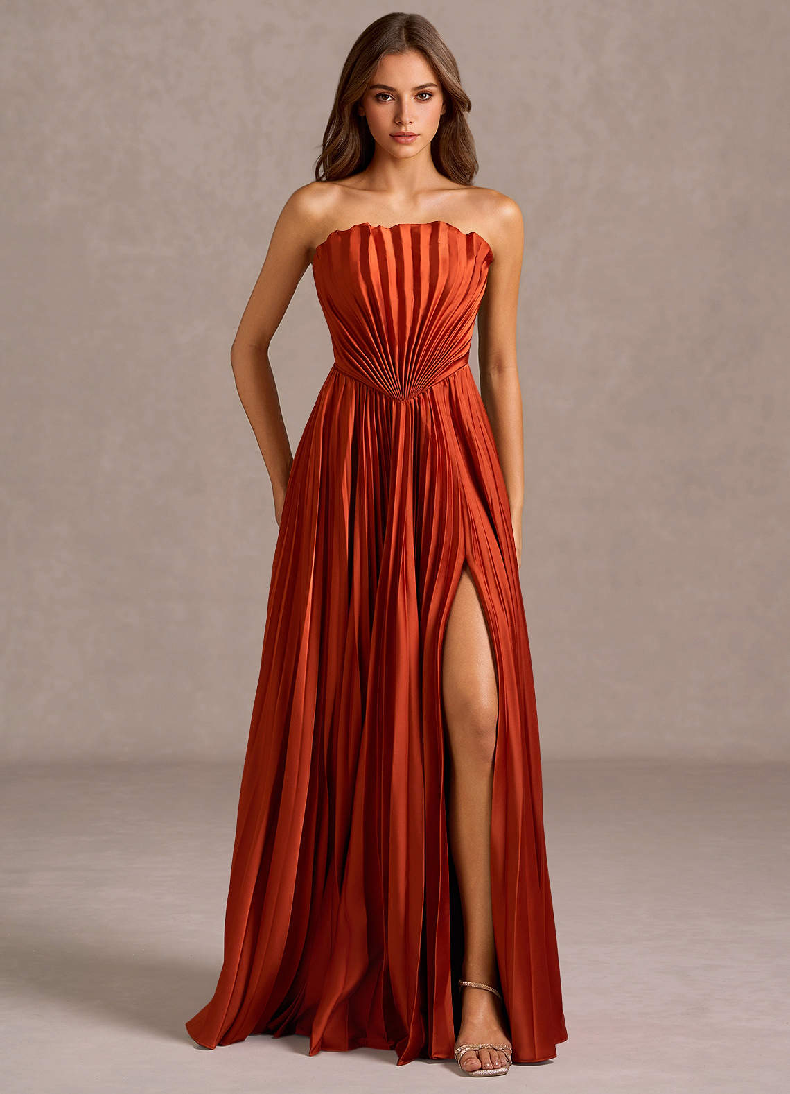 Robe Longue Paprika Kaia image3