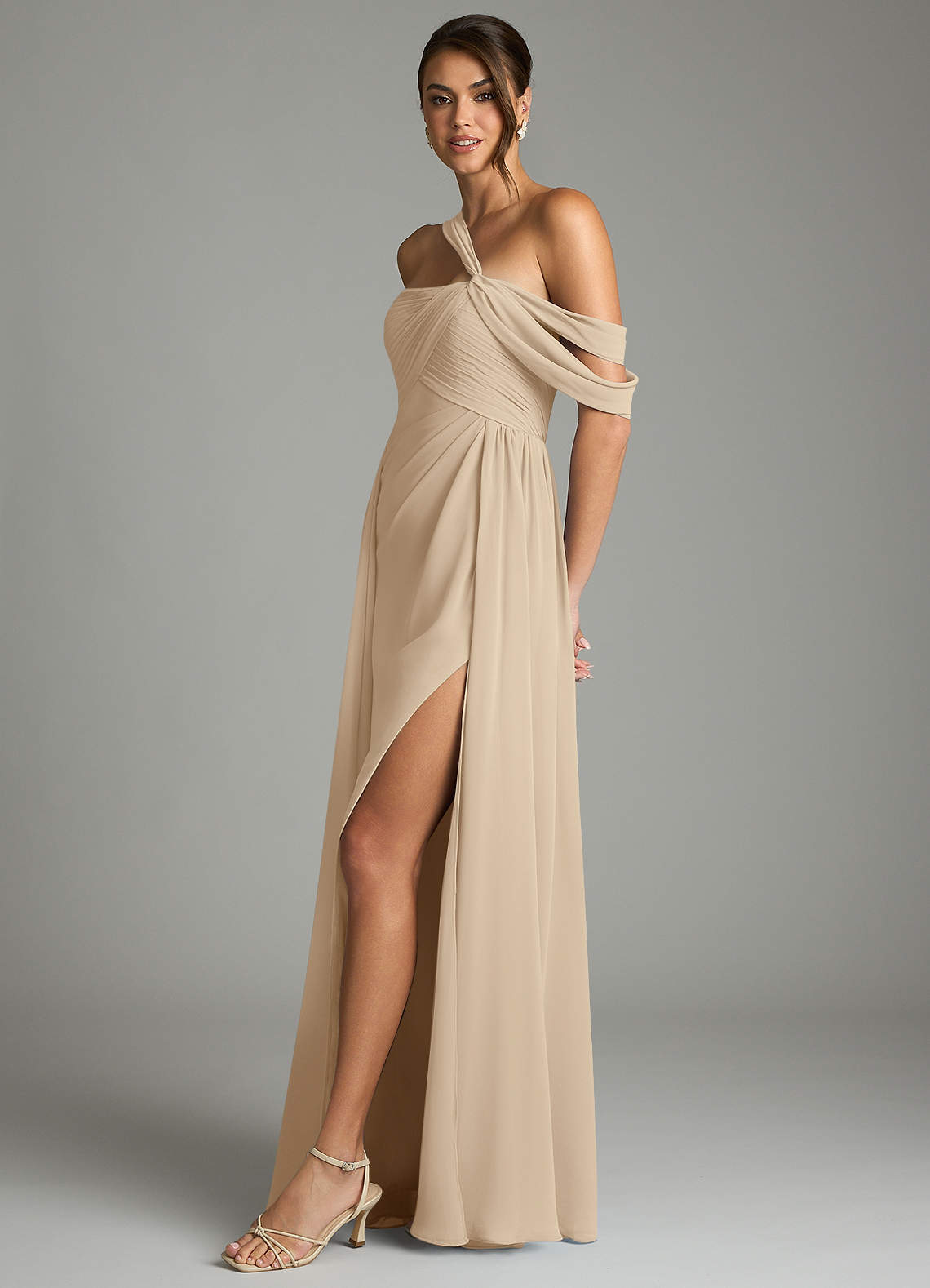 champagne dress azazie Azazie Charlize