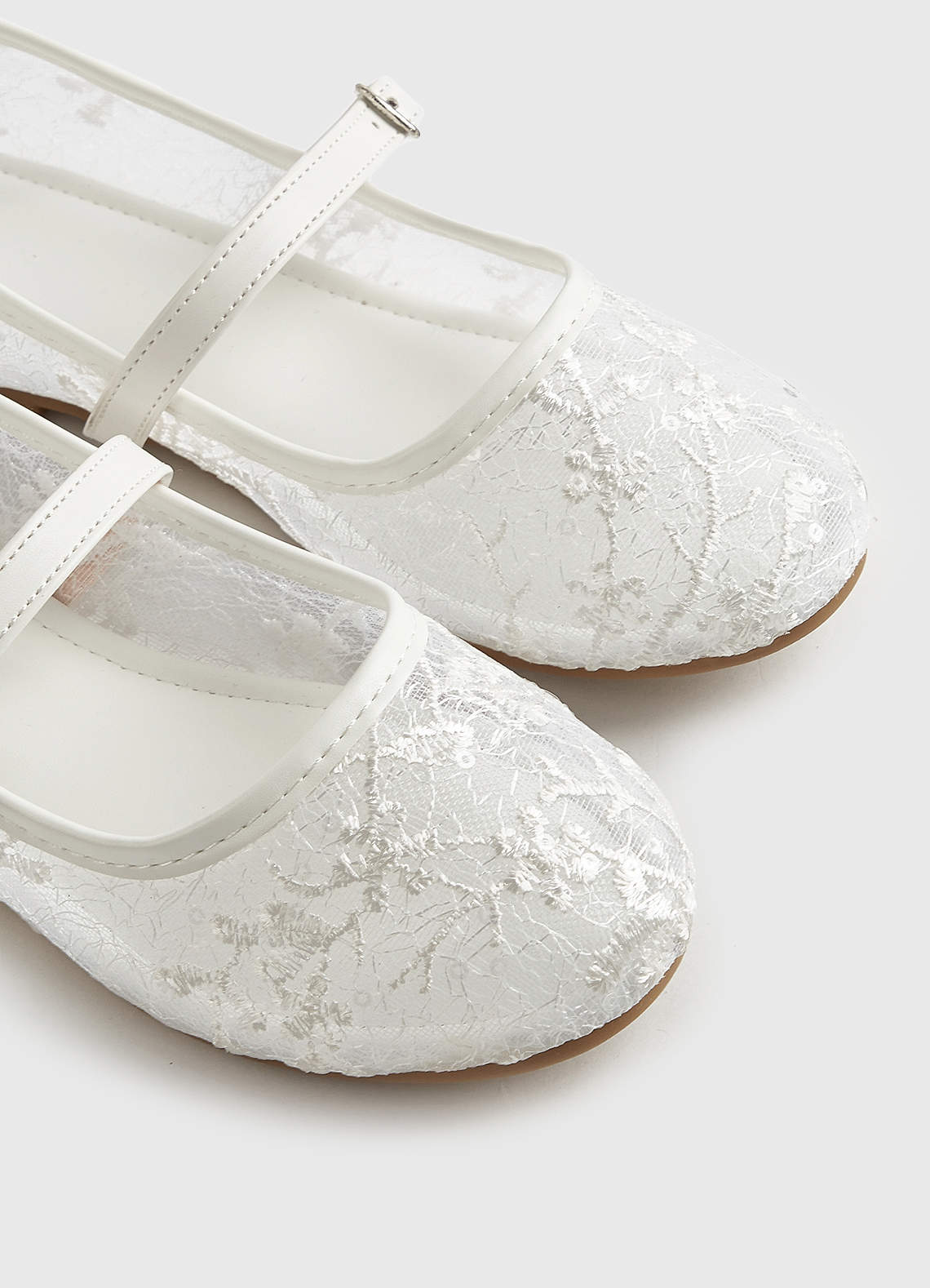 front Lace Ballet Girl's Flat Shoes
