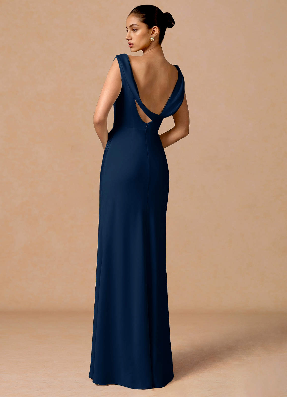vestido Maxi Marinha Evarine image1
