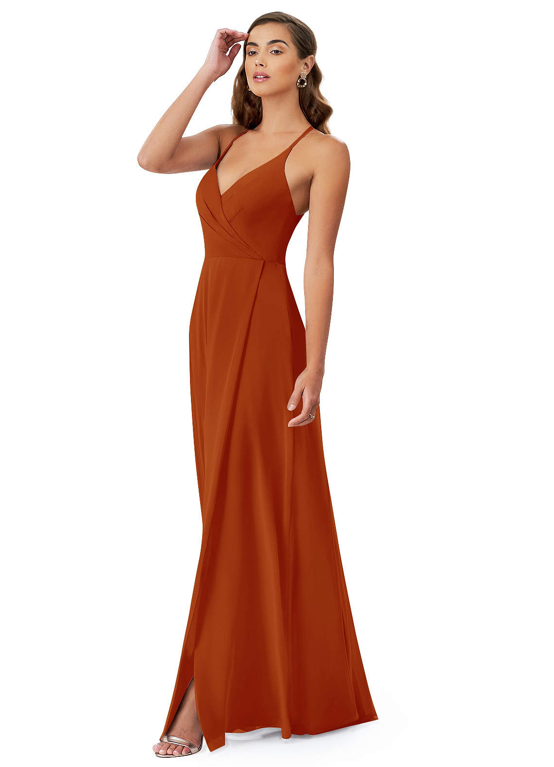 Paprika Azazie Davis Bridesmaid Dresses Azazie