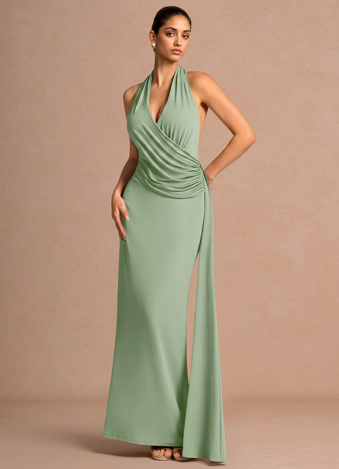 nakia green dress DIY Black Panther Inspired Prom Dress