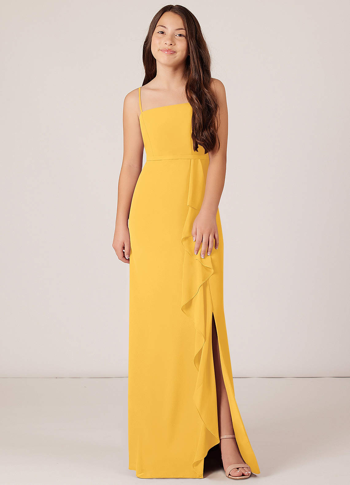 Yellow Junior Bridesmaid Dresses