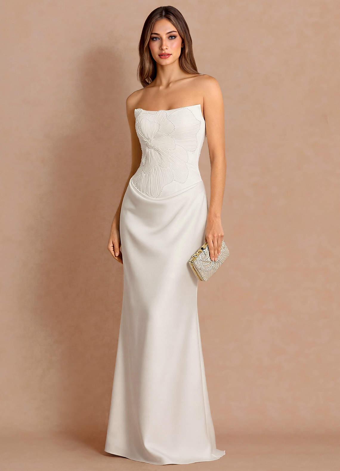 Xarisse White Maxi Dress