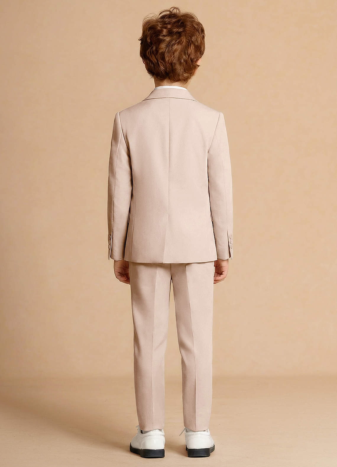 front Theo 탠 남자아이 투피스 정장