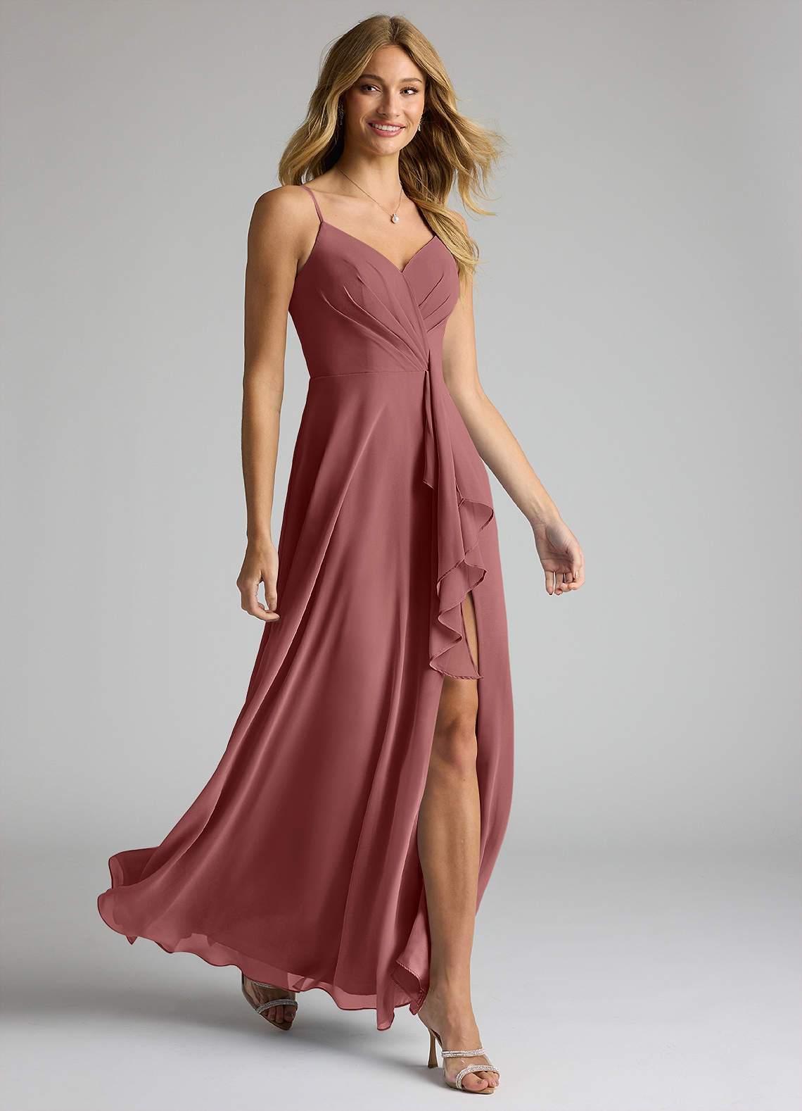 amethyst color bridesmaid dresses Brittany Structured Bridesmaid Dress