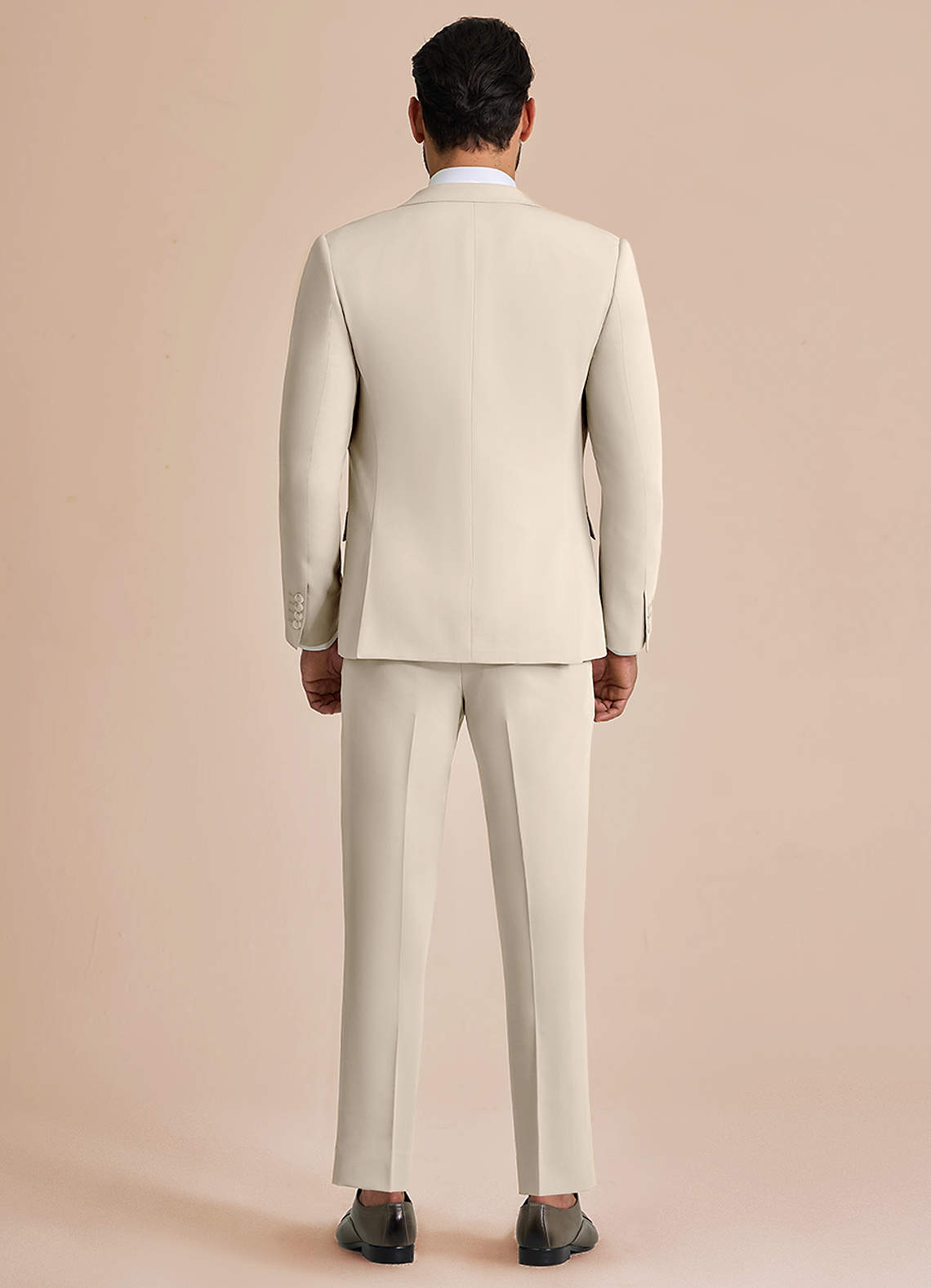 front William Tan Comfort Blend Suit