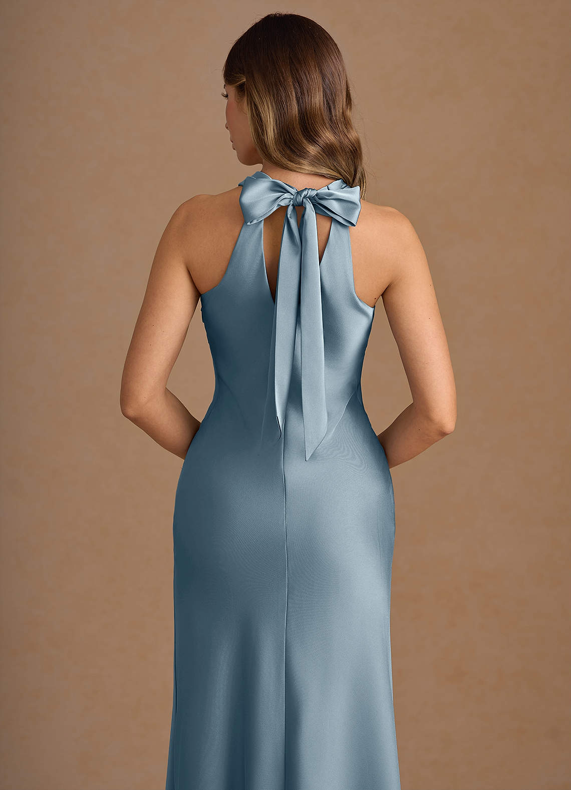 xanthe maxi dress Xanthe Lace-Trimmed Maxi Dress LITA SOFT BLUE