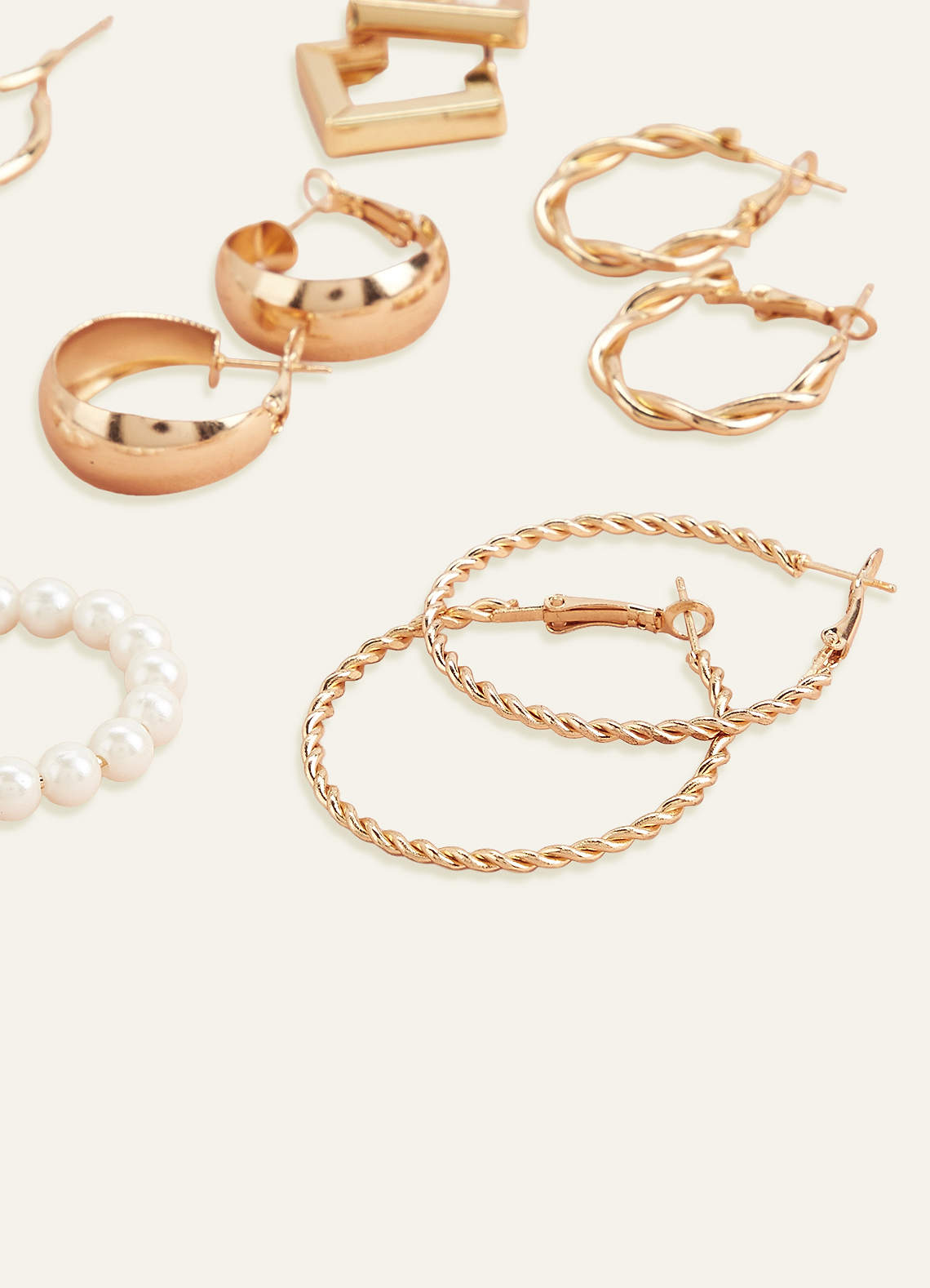 front Versatile Earrings Set of 6