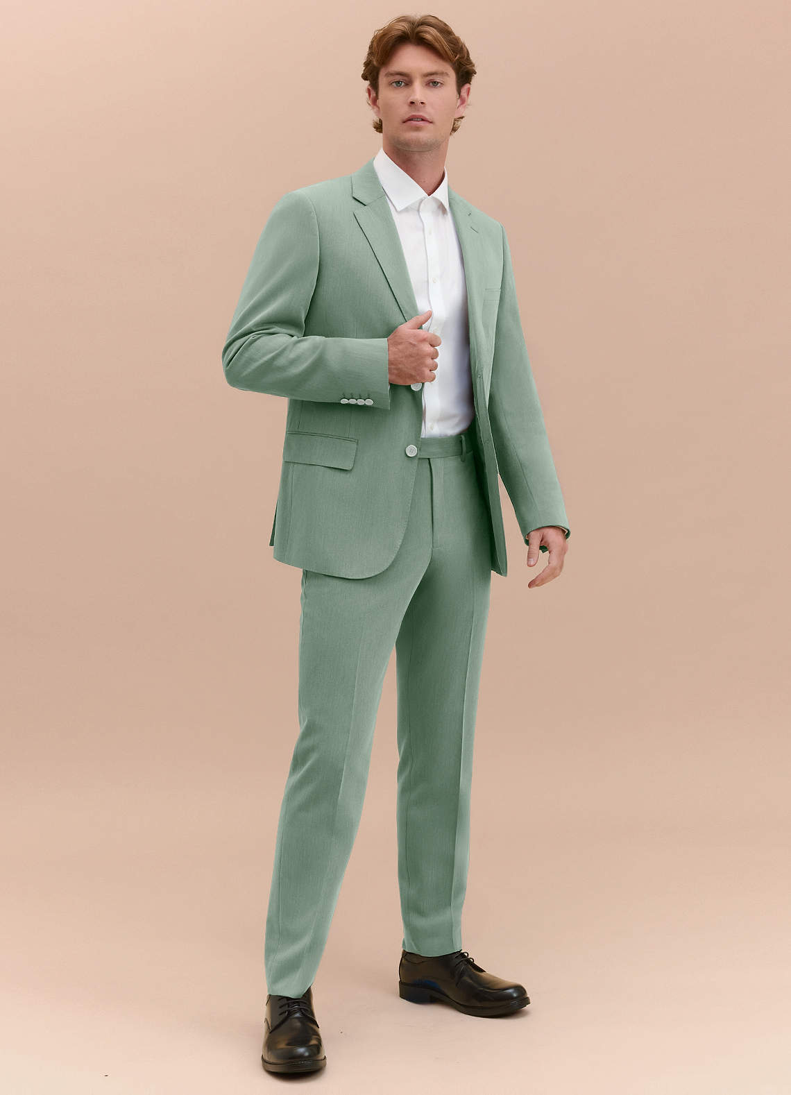 front William Dusty Sage Comfort Blend  Suit Jacket