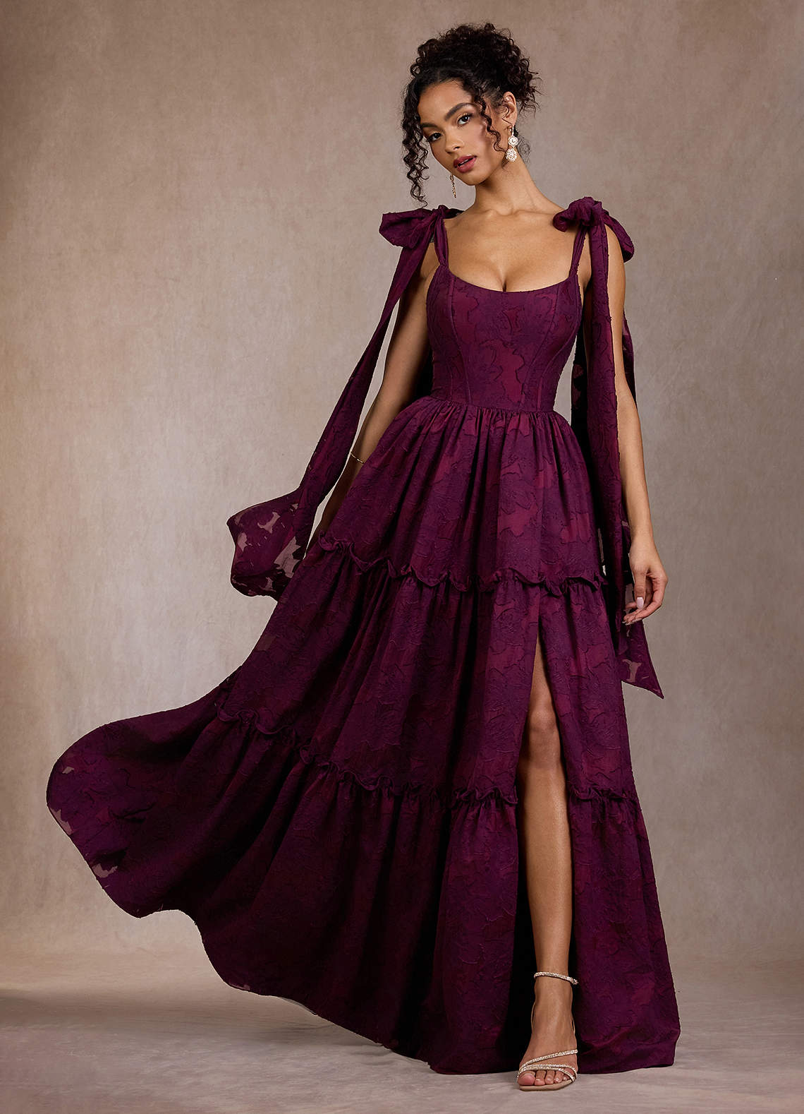 orchid color formal dress Azazie Plum Ball Gowns Evening for Events prom dresses for girls