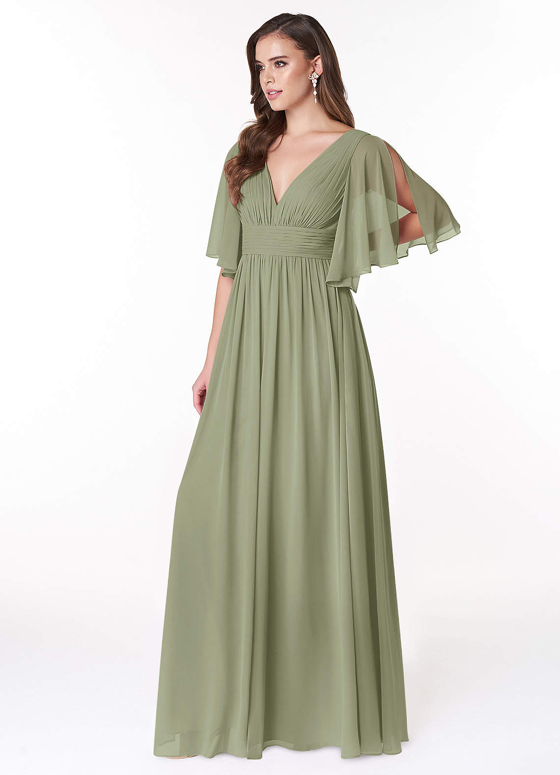 Azazie Temeka Ready to Ship Peacock Bridesmaid Dresses | Azazie DE
