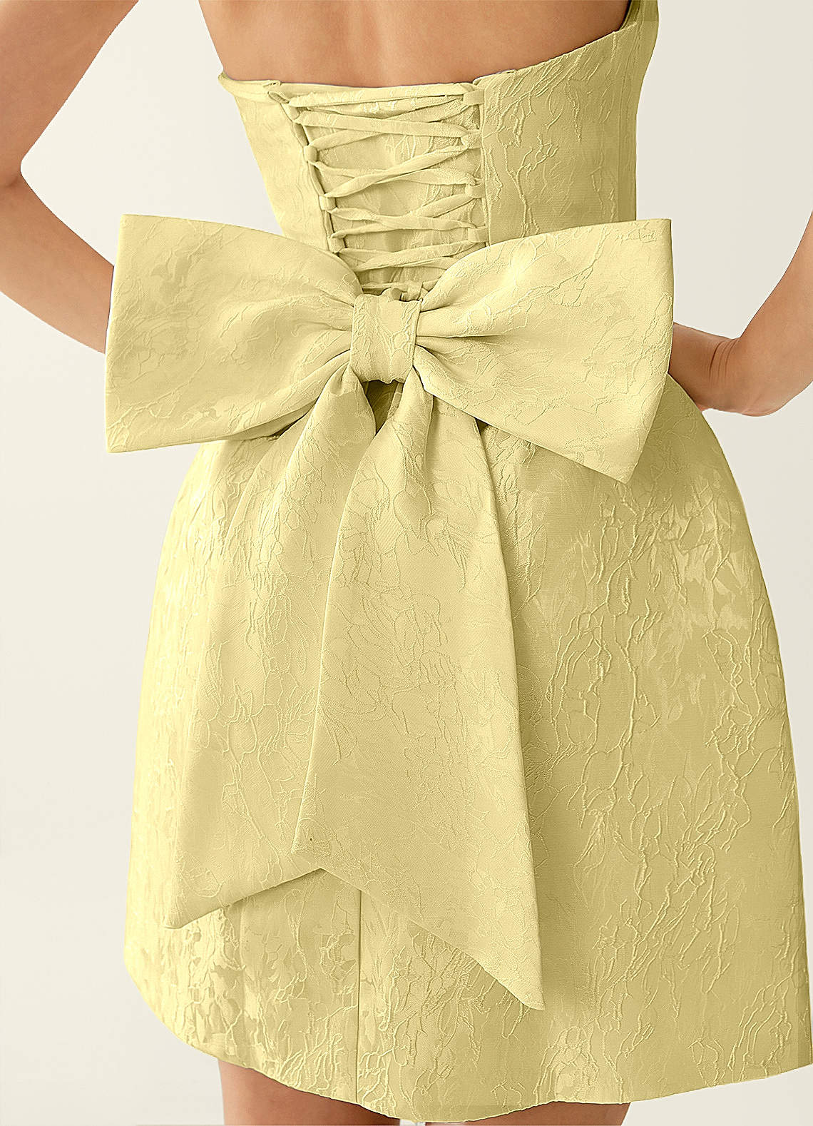Hadleigh Yellow Mini Dress image5