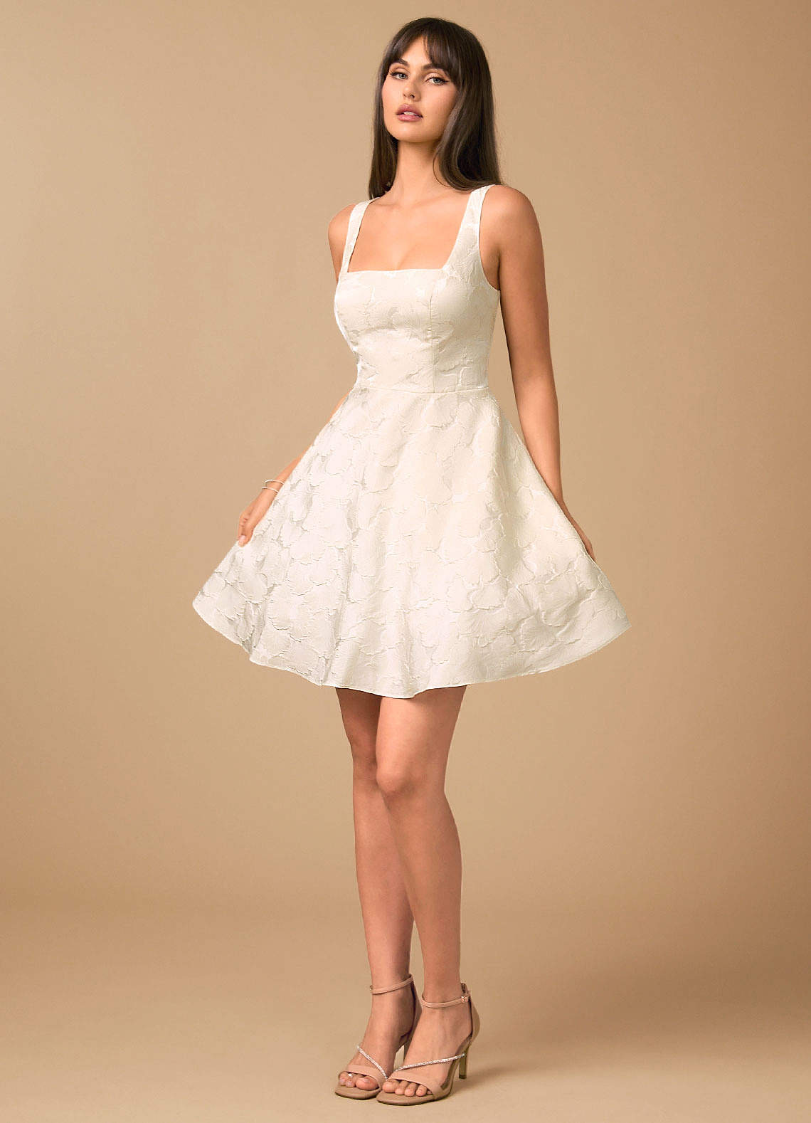 Effie French White Mini Dress image5