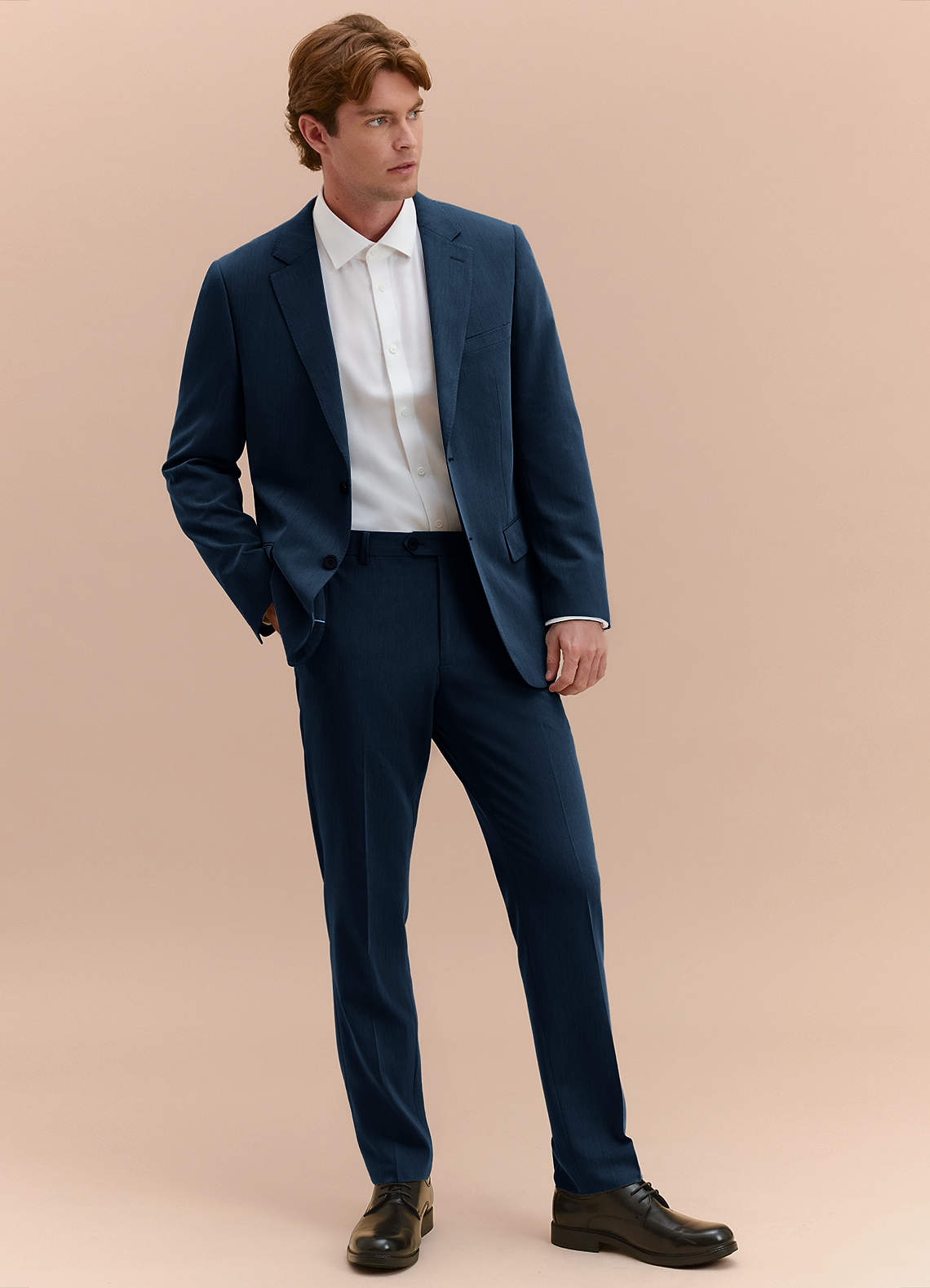 front William Dark Navy Comfort Blend Suit