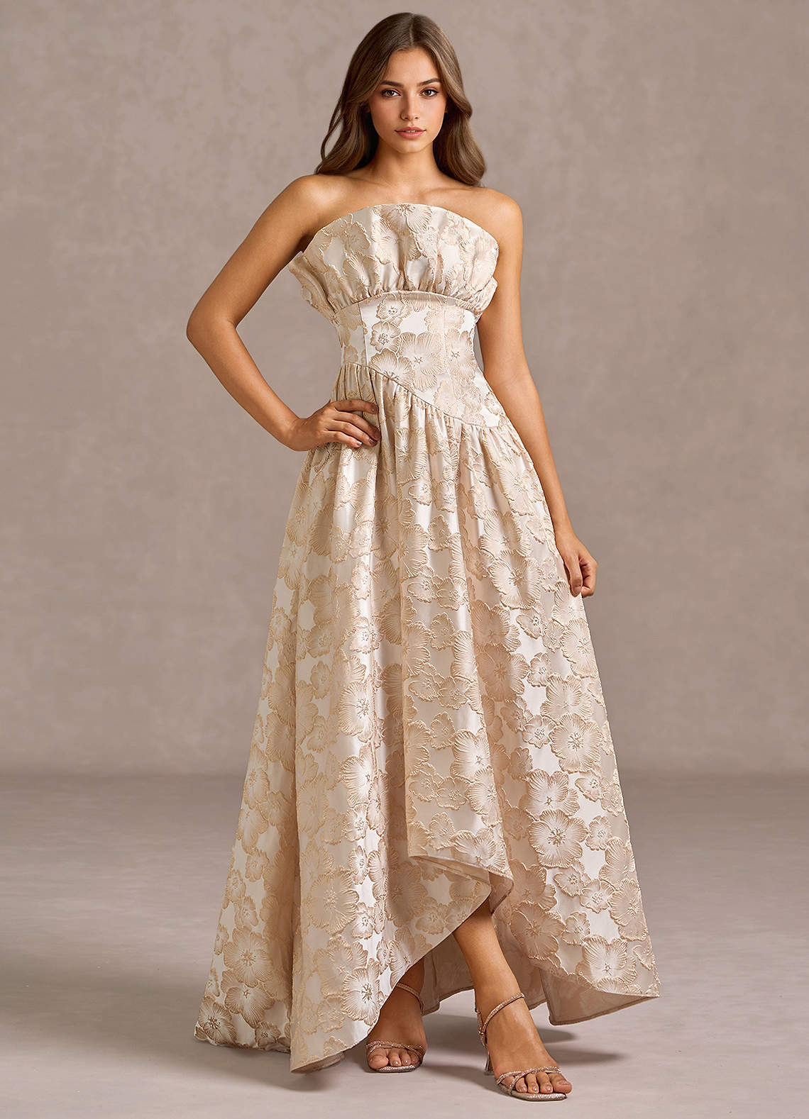 Maxi jurk Saoirse Vintage Poskipuna image1