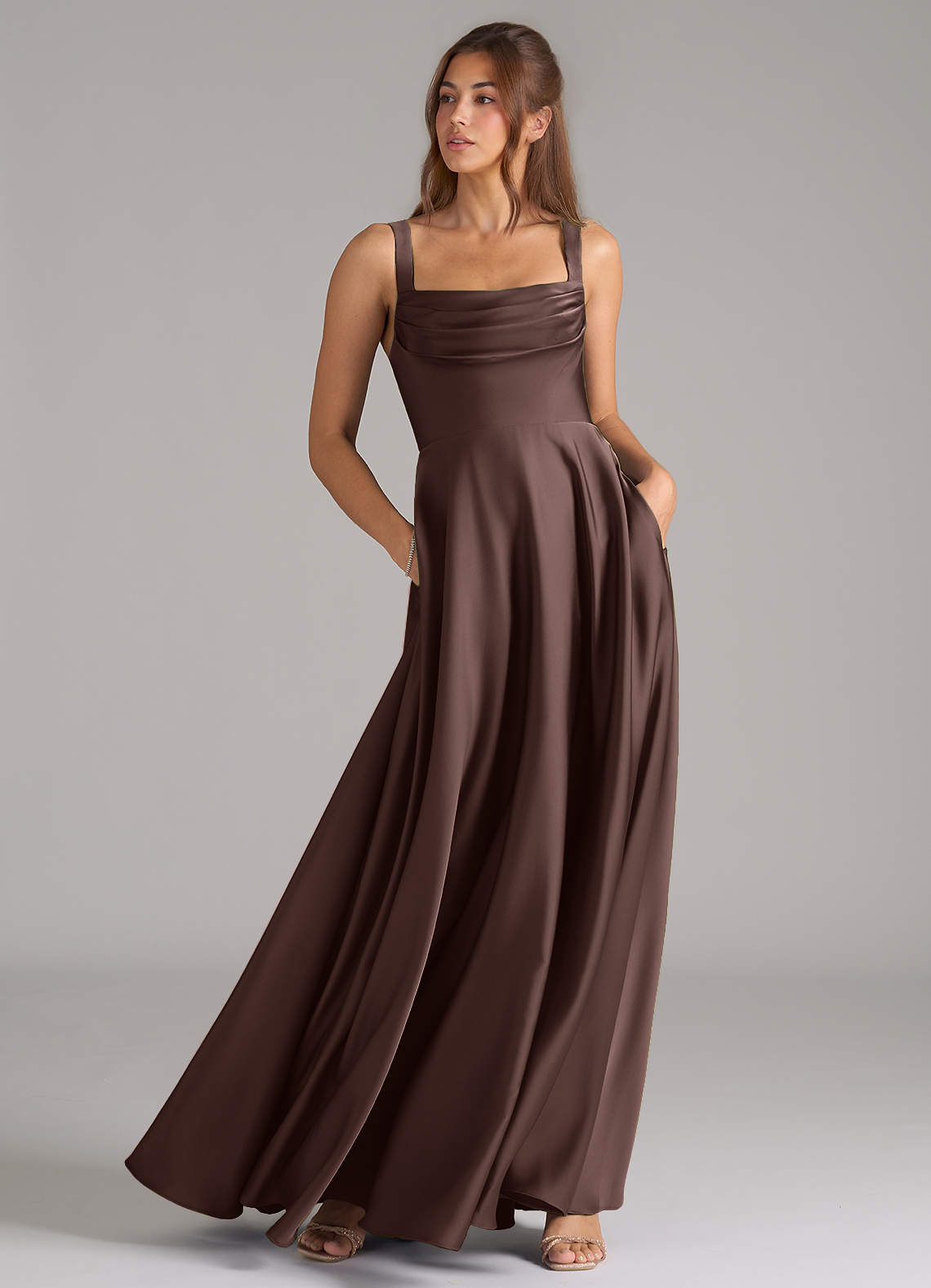 Azazie Shaude Ganache Bridesmaid Dresses | Azazie CA