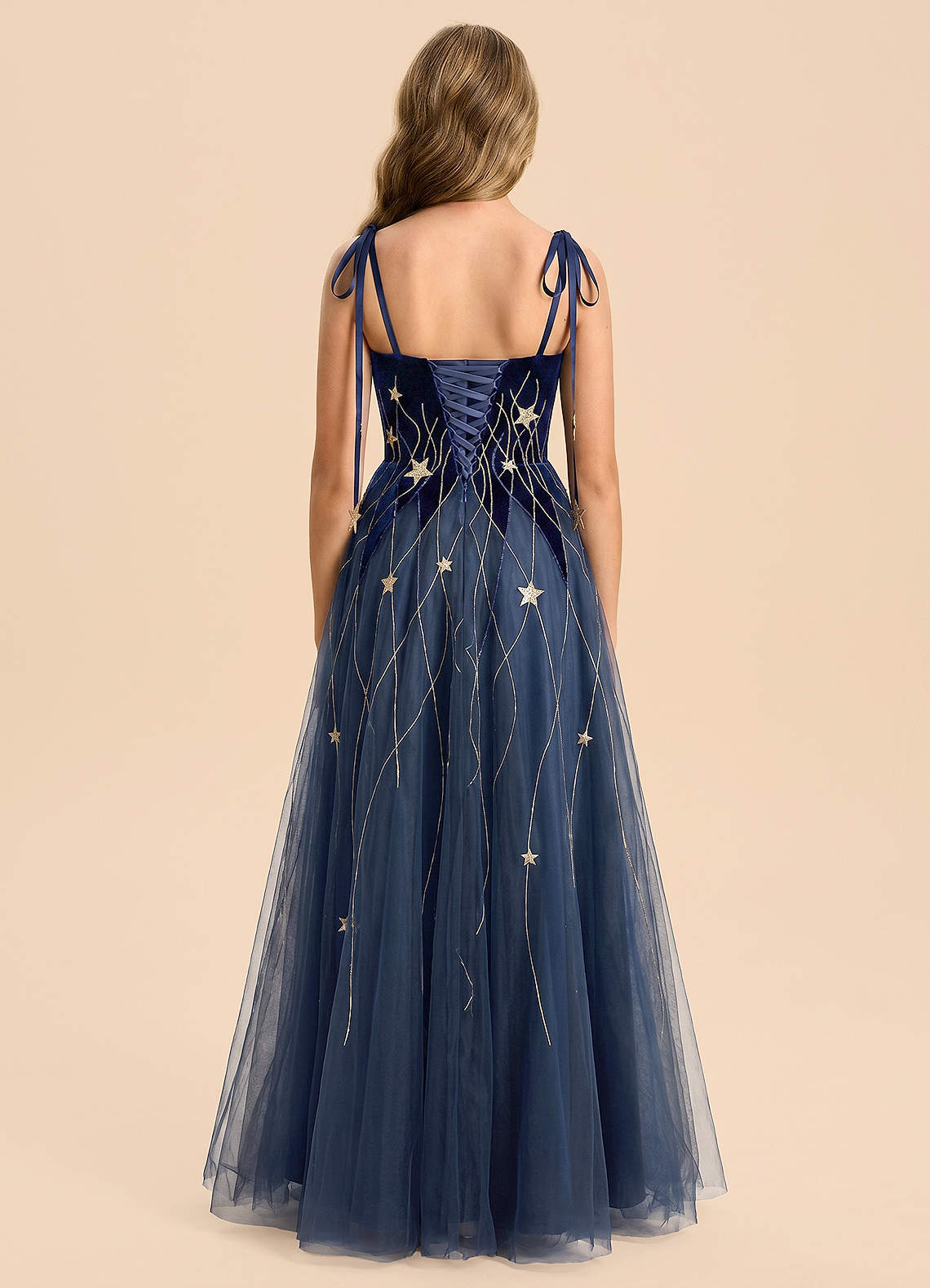 front Azazie Scarlett Junior Formal Dress