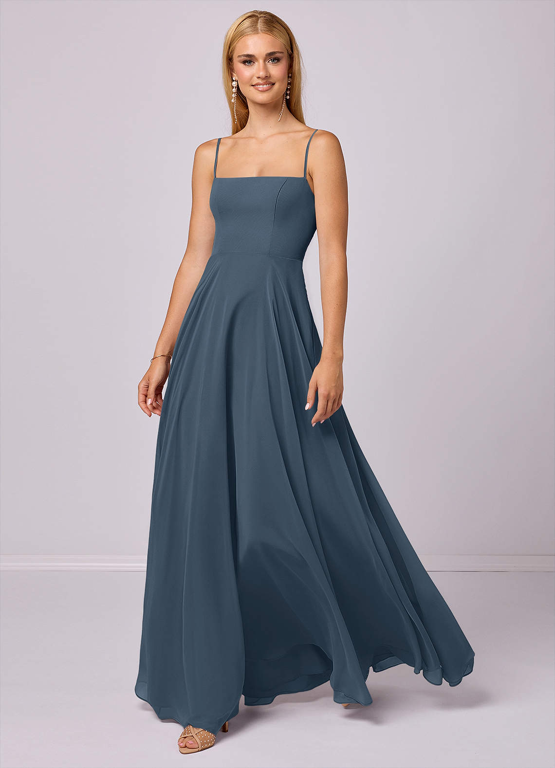 Barbie ♥ Azazie Bridesmaid Dresses Neptune A-Line Chiffon Dress image1