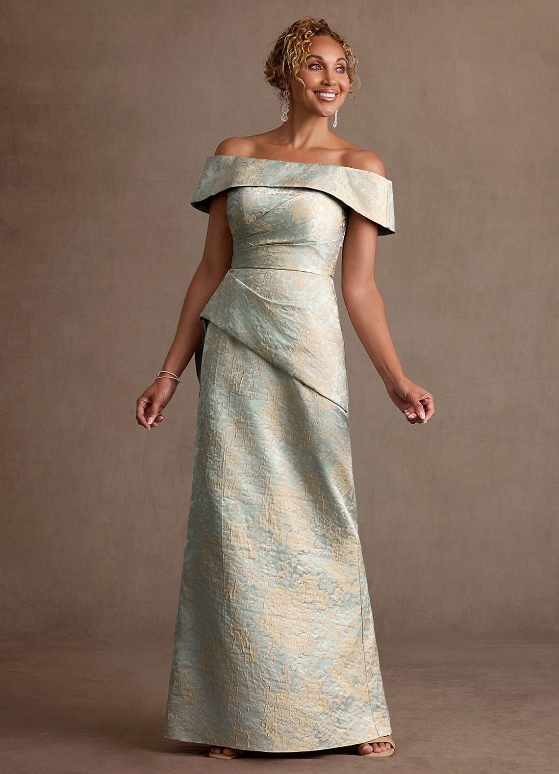 satin floral jacquard dress Nafori Green A-Line Cocktail Dress Elegant Jacquard Satin Floral Dress High Low Tea Length Short Sleeves with Pocket Wedding Guest Dress 2026