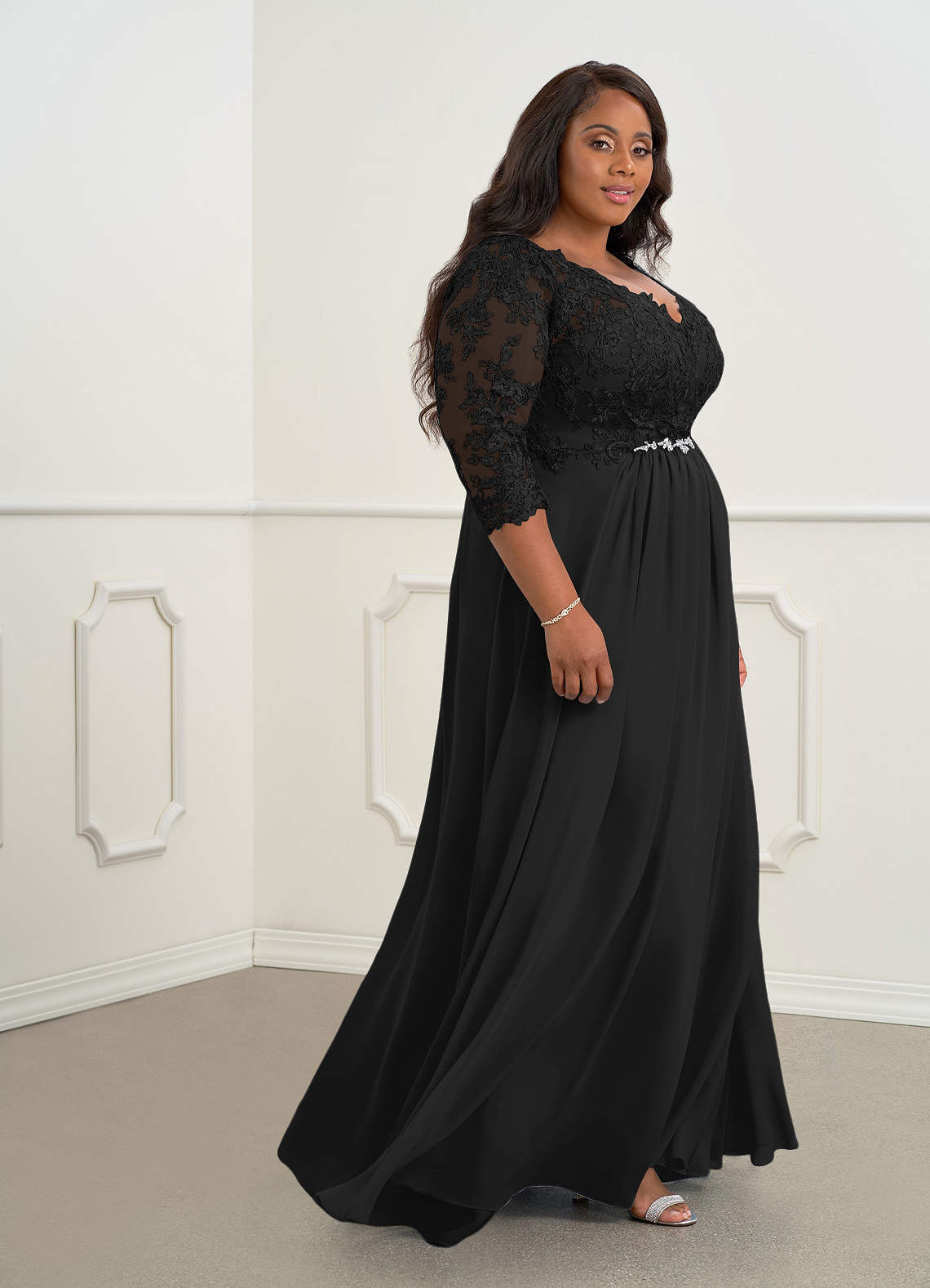 ワンピース Acka flower lace dress black flower lace dress – Acka online store