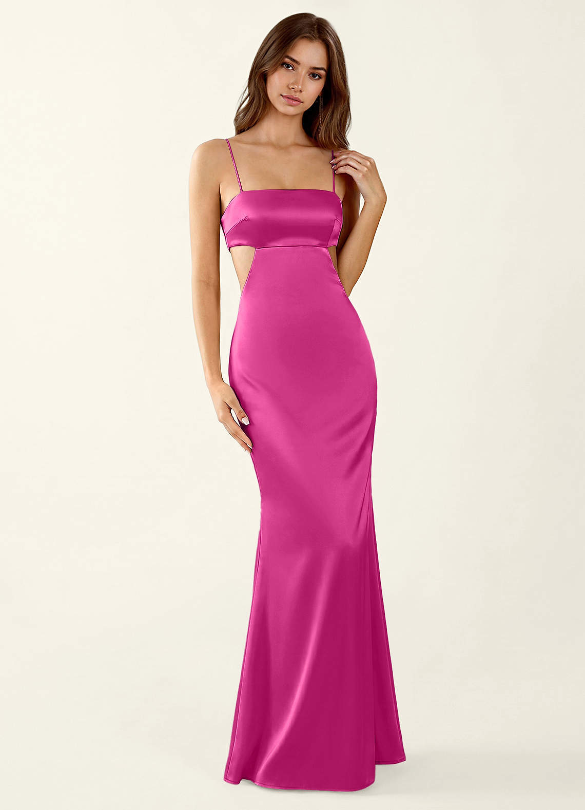 pink long sleeve wrap dress Joya Plunge Mini / 115cm This style falls 122024 Ivory Draped Chiffon Grecian Color:Cloud Blue