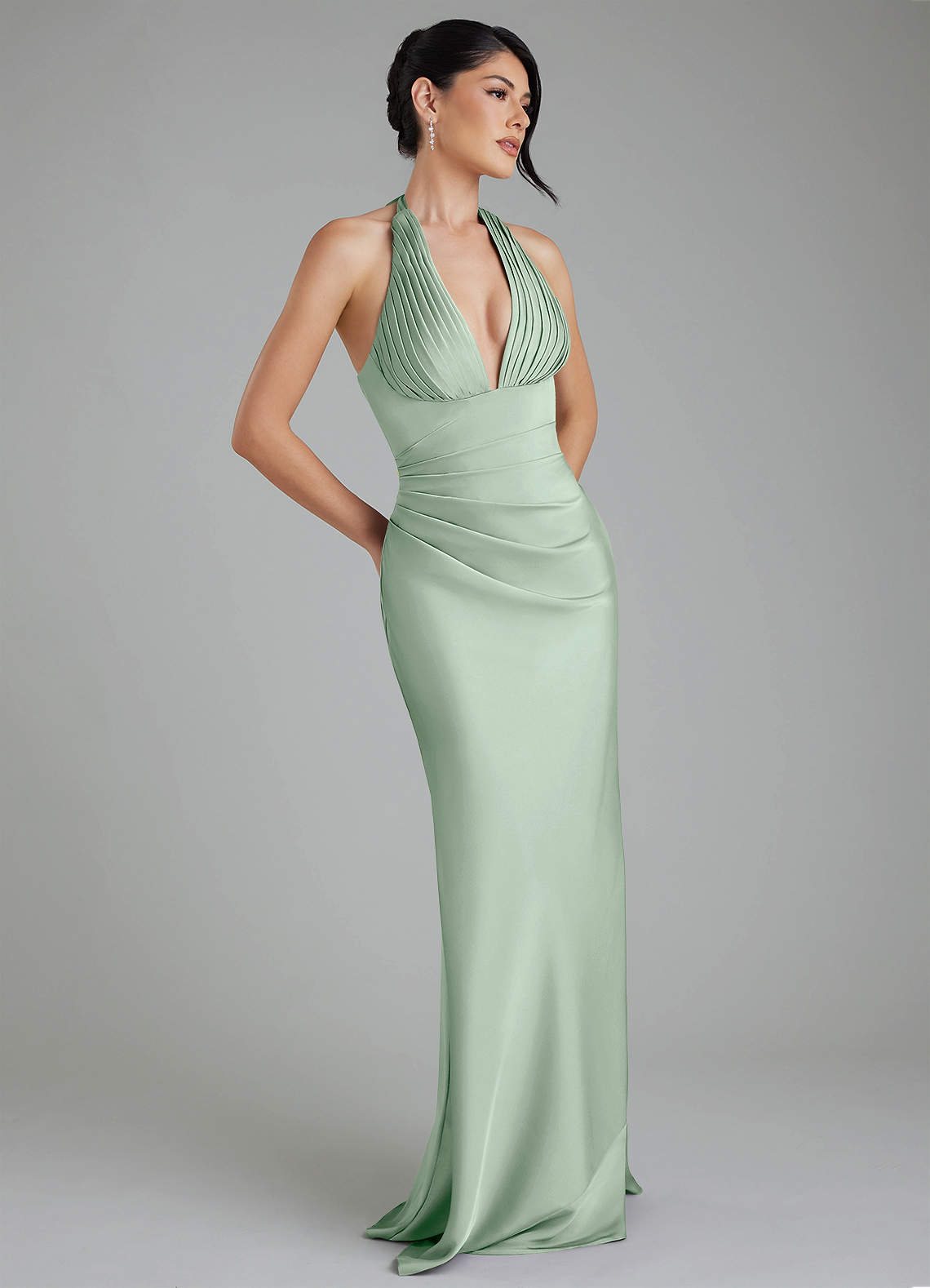 cut out bridesmaid dresses Sherri Hill 55424