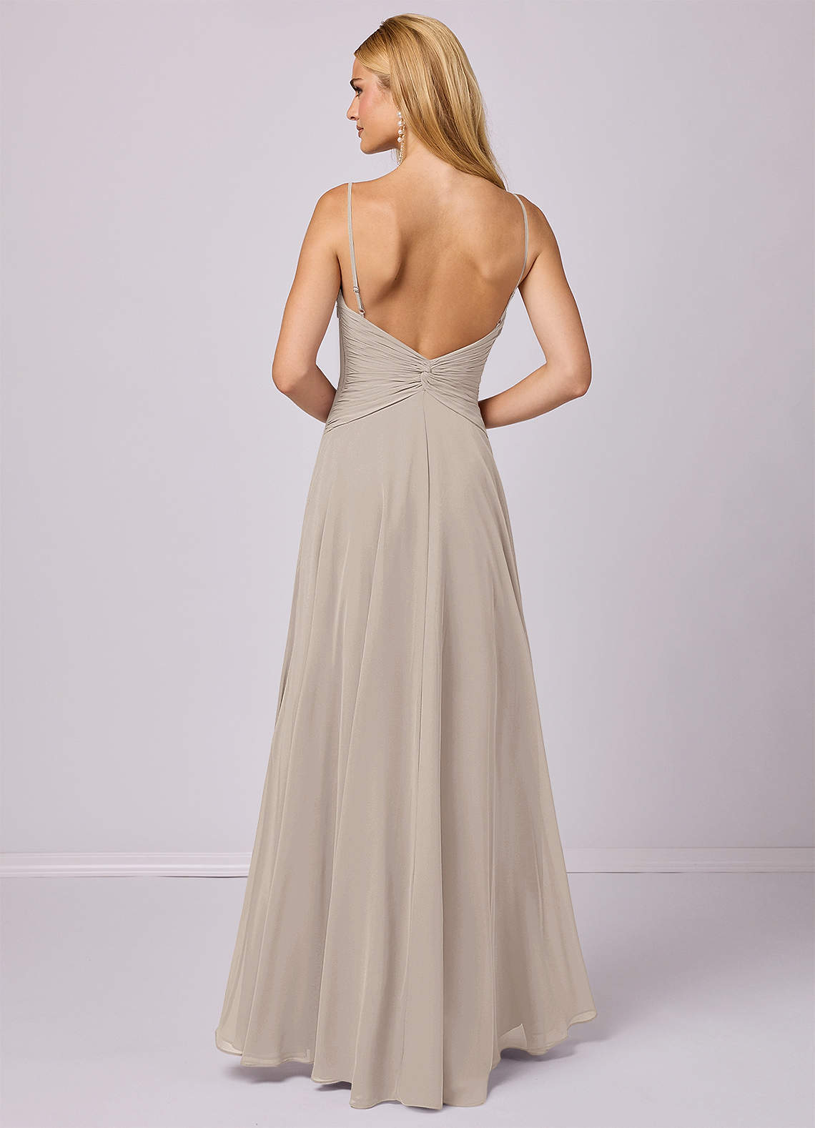Barbie ♥ Azazie Bridesmaid Dresses Frost A-Line Chiffon Dress image1