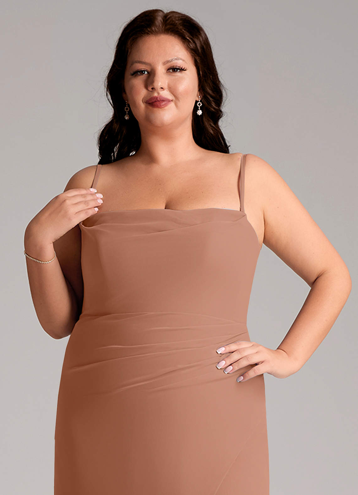 Azazie Leonis Bronzer Bridesmaid Dresses | Azazie