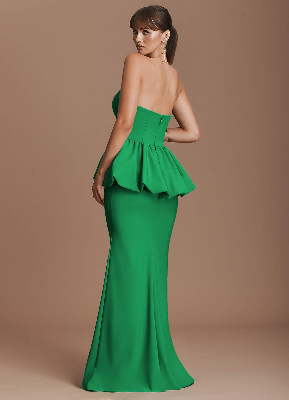shamrock bridesmaid dress Chelly Green Maxi perfect for garden weddings