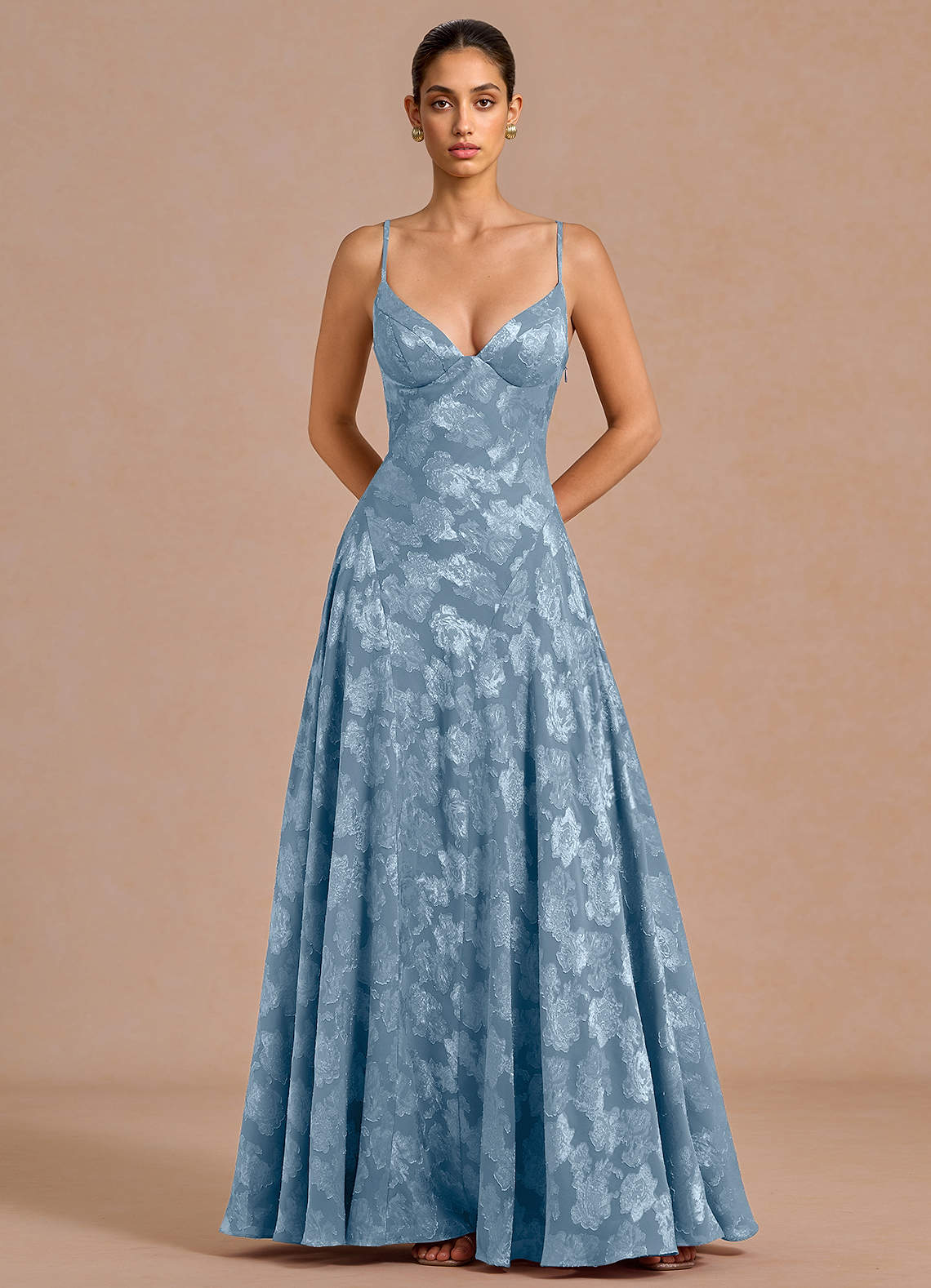 hawaiian wedding dress designers Makamae White Leilani Floral XS / White Color:Jade Glow showcasing the elegance of best-seller-dress Muslim Bride Fashion: Elegant