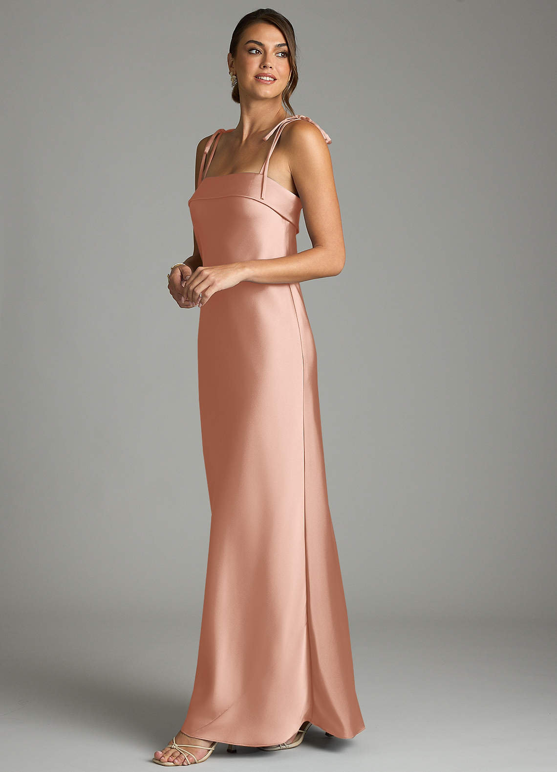 green emerald velvet dress Affordable Blush Gold sequin bridesmaid dress – Frugal Mughal main image 1