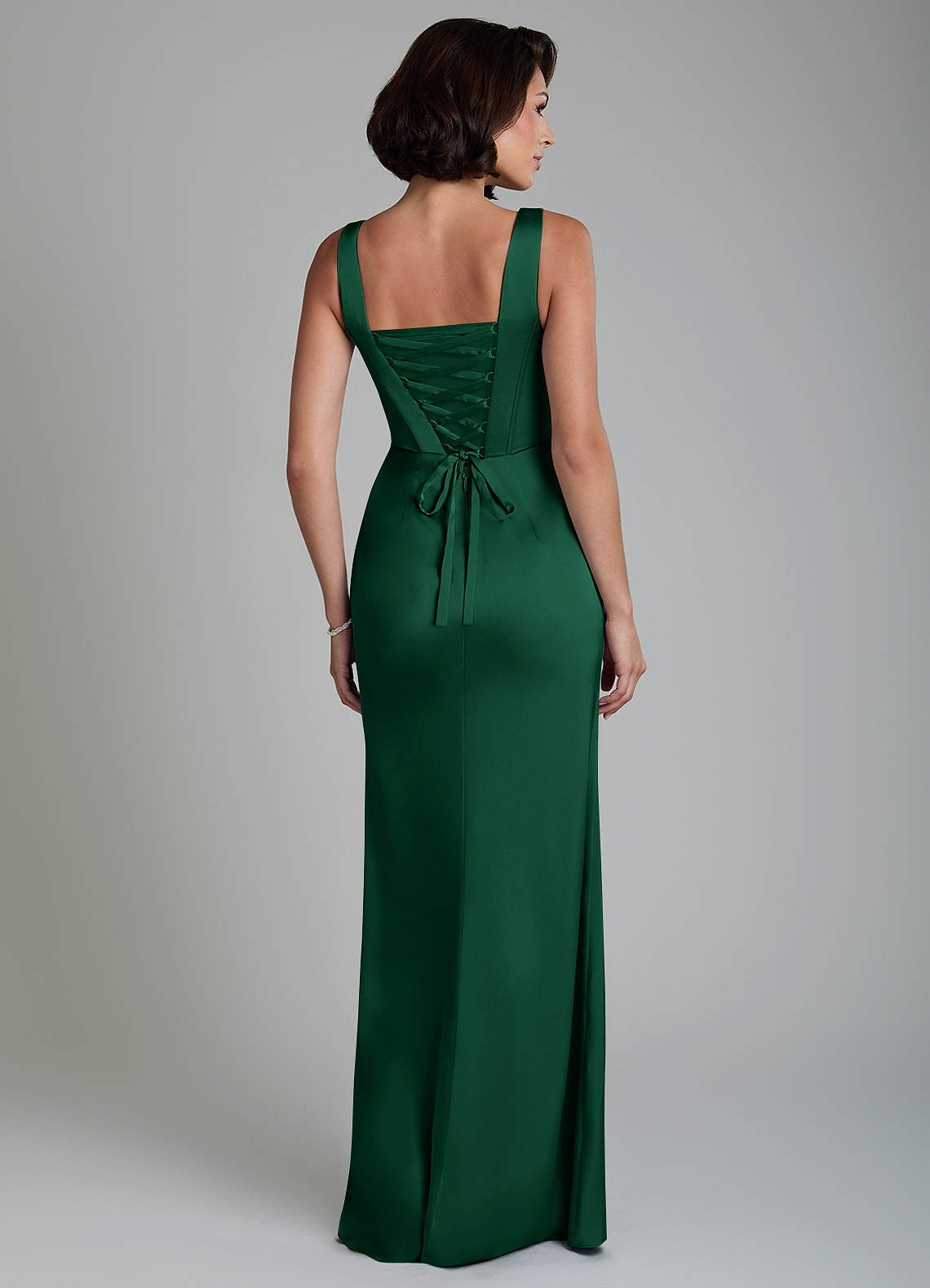 corset green bridesmaid dress Azazie Amora smarttag_size_in_stock:XL