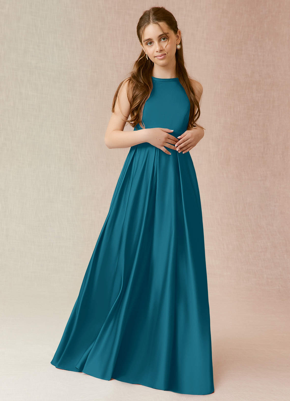 Turquoise Jr Bridesmaid Dresses