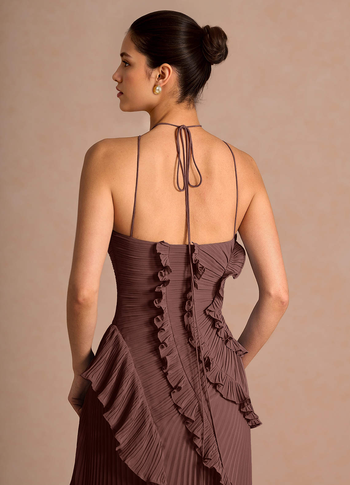 Hatsu Mocha Coco Maxi Dress | Azazie Hatsu Mocha Coco Maxi Dress | Azazie