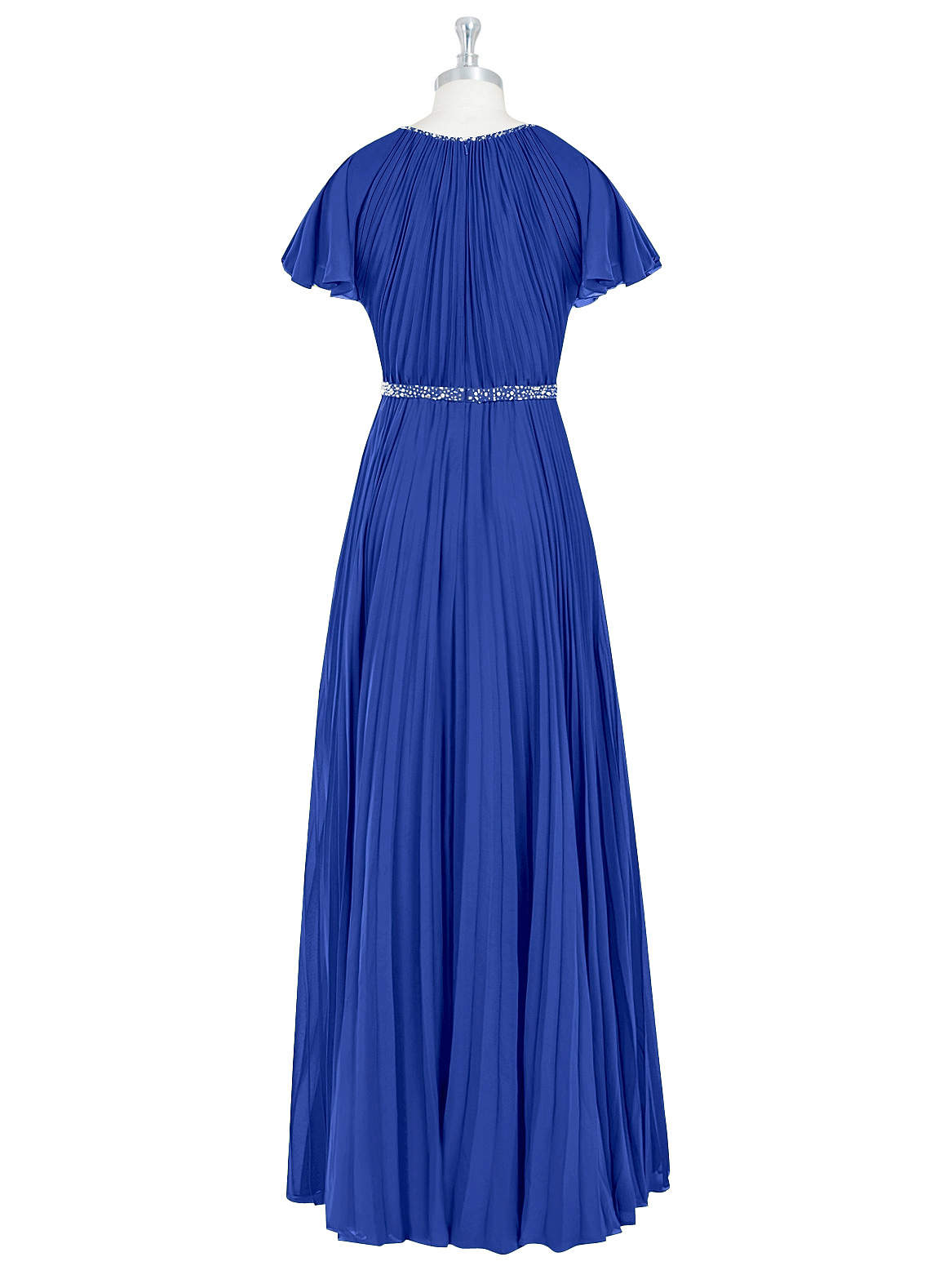 Royal Blue Azazie Kara Modest Bridesmaid Dresses | Azazie