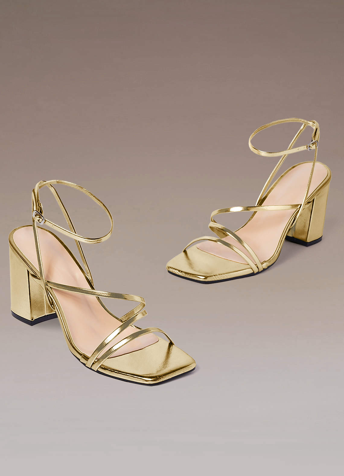 Yellow Patent Strappy Sports Sandals - CHARLES & KEITH US