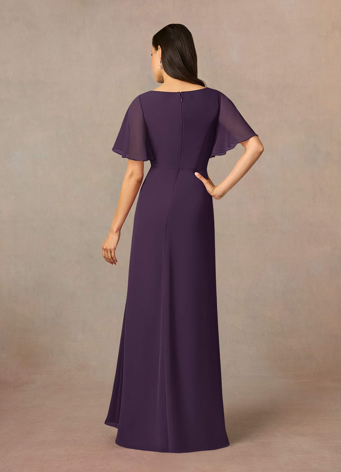 plum beaded dress Sweetheart A-line Plum Beaded Tulle Long Prom Dress with Slit jkprom