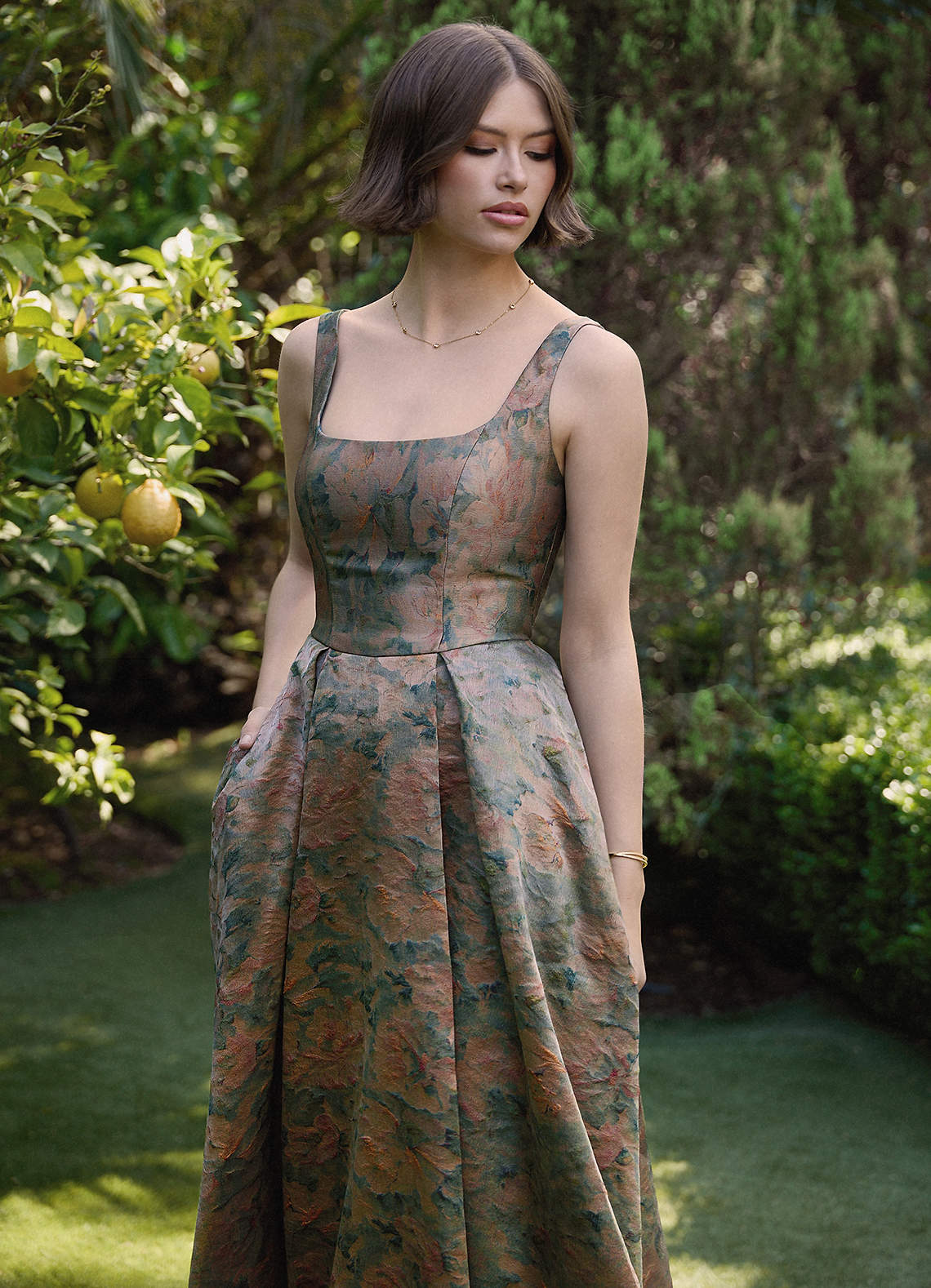 backless fitted maxi dress Siani Backless Maxi Dress