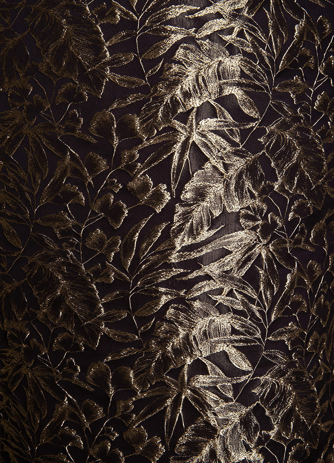 Amali Ebony Gold Gown image6