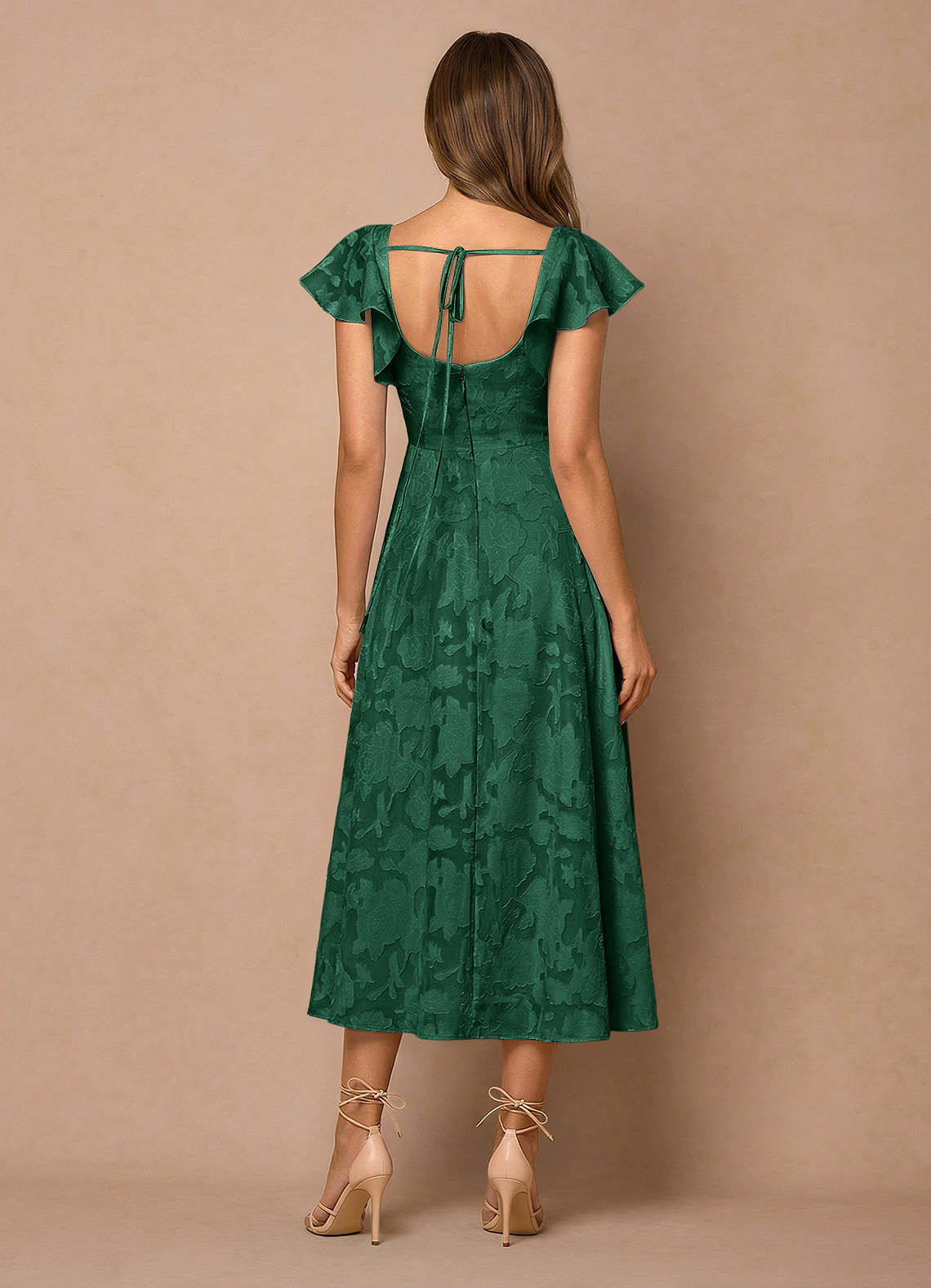 emerald green lace midi dress Forest Green Lace Mesh Overlay Maxi Dress main image 0
