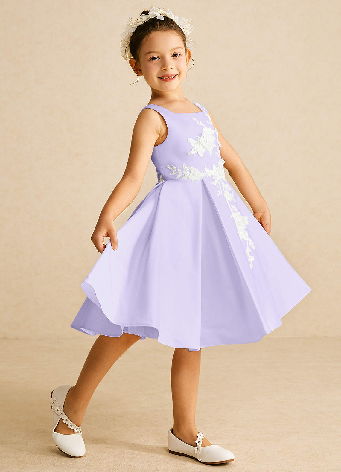 Lilac flower girl dresses uk hotsell