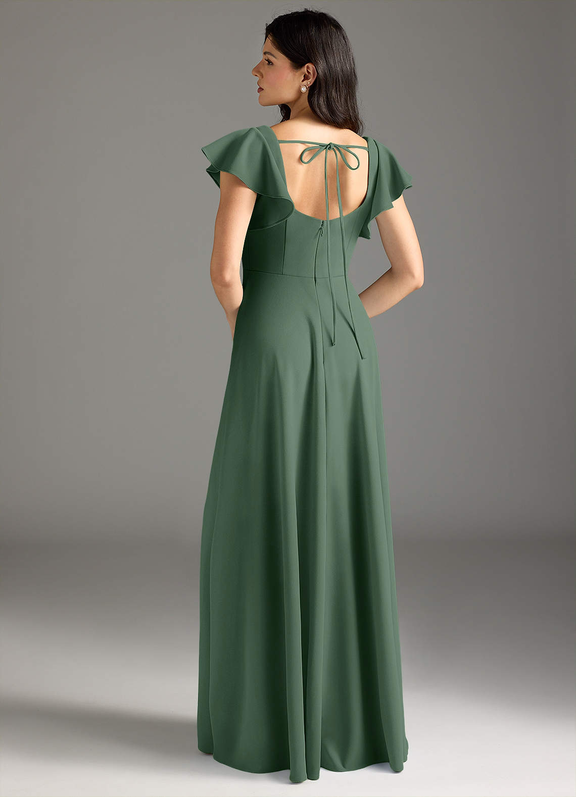 long emerald green bridesmaid dresses Cheap Chiffon Emerald Green Bridesmaid Dresses Long Wedding Guest Dres
