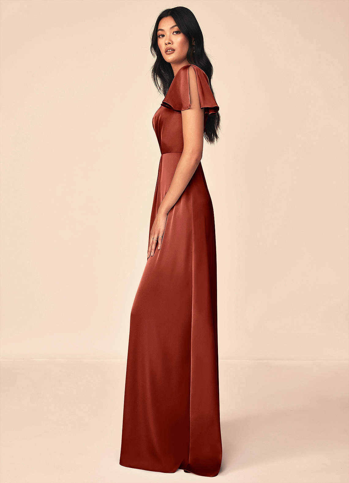 最終価格MYLAN Box Pleated Dress Terracota