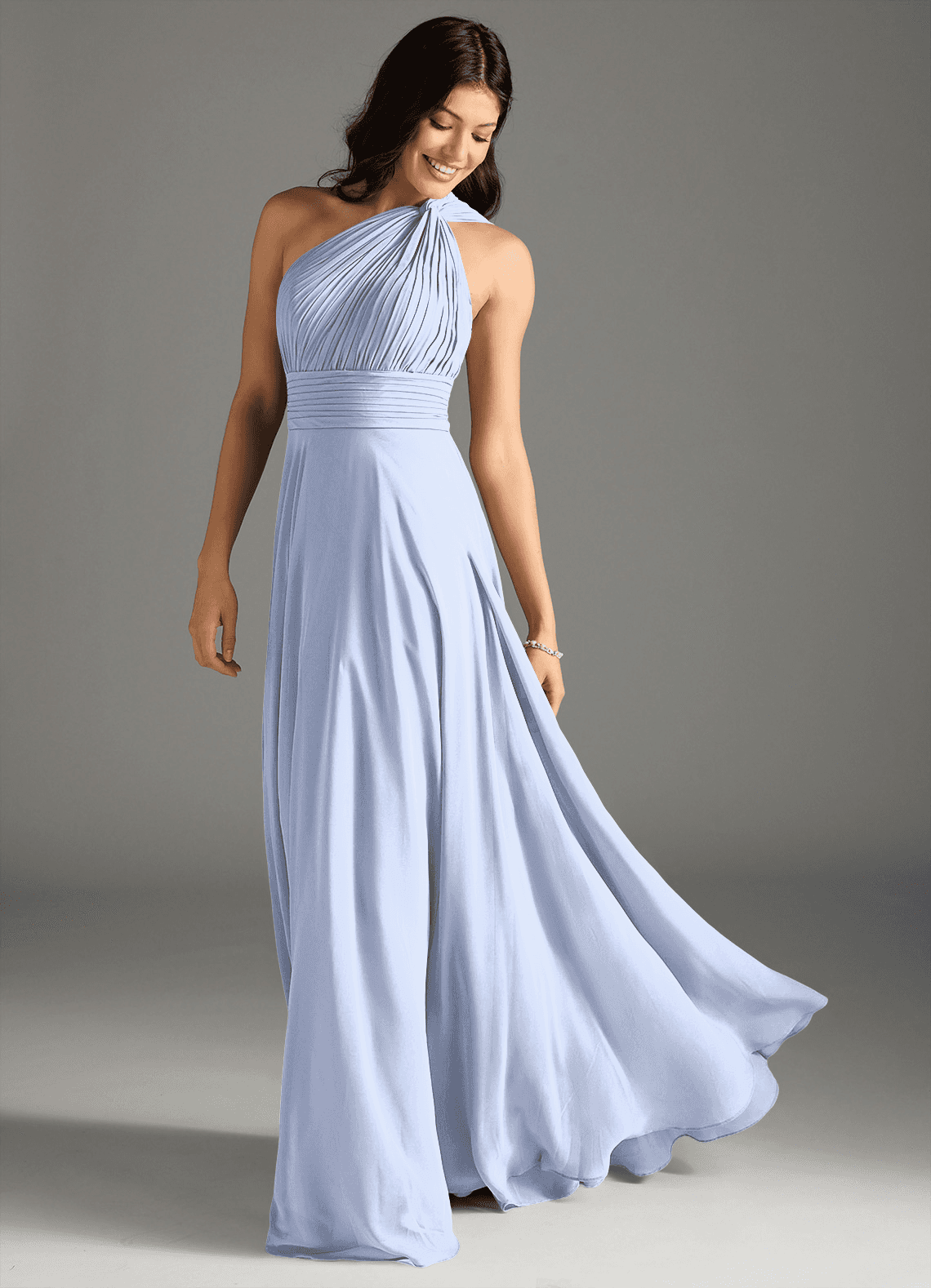 Azazie Charlize Ice Chiffon Bridesmaid Dresses | Azazie