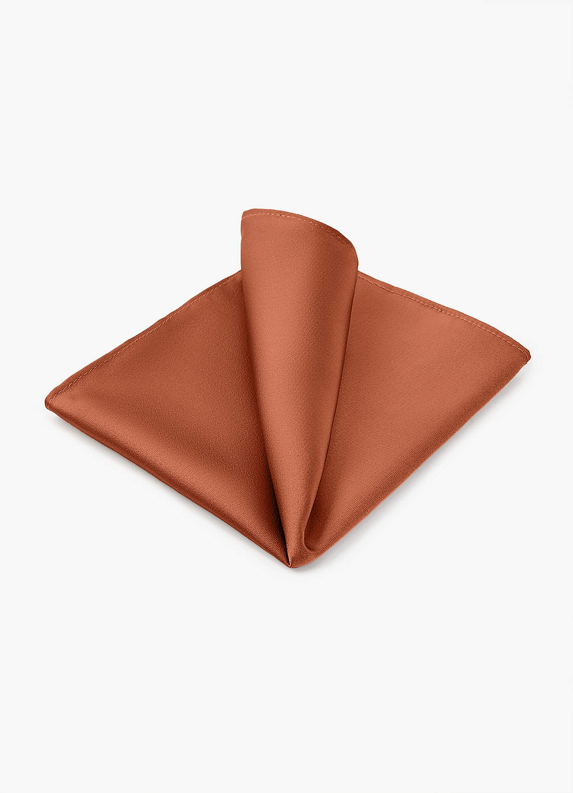 front Stretch Satin Skinny Tie and Pocket Square Set