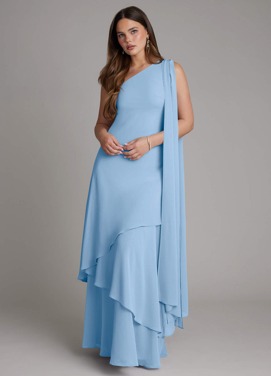 monique bridesmaid dresses Long Sleeveless Mismatched Red Bridesmaid Dresses Wedding Guest Dress main image 1