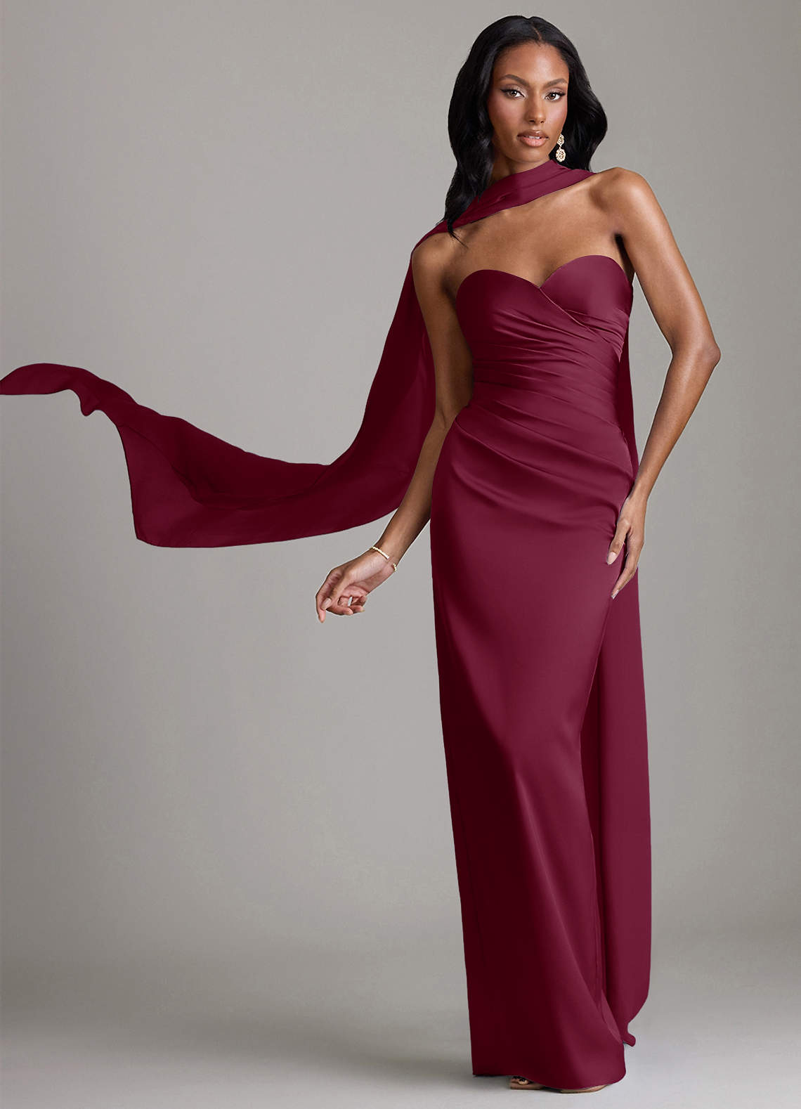 green emerald velvet dress Ravello Maxi Dress