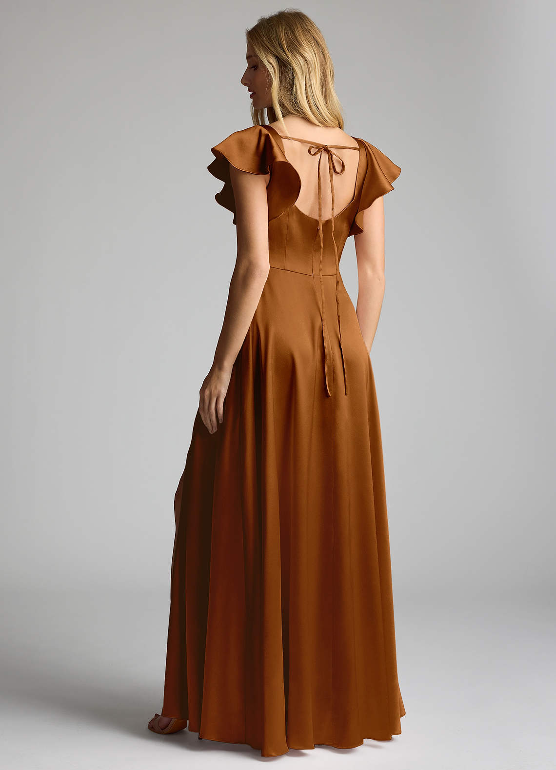 Azazie Bondi Copper Bridesmaid Dresses | Azazie